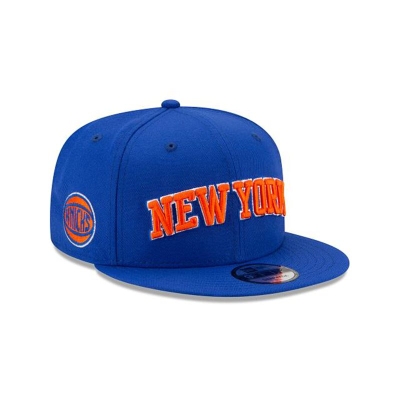New York Knicks Gorra | New Era NBA Statement Edition 9fifty Snapback Cap Mexico - Azules